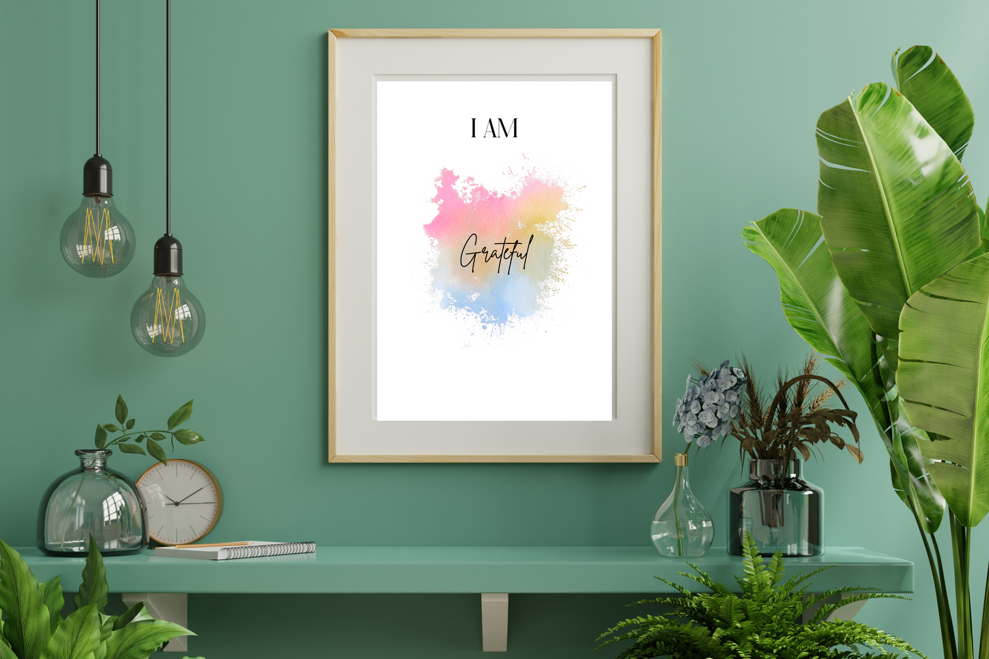 I AM | Positive Affirmations| Bundle X6 Posters | Digital Download